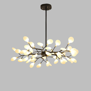 Door Vuurvliegjes Geïnspireerde LED Kroonluchter Hanglamp – Moderne Plafondlamp