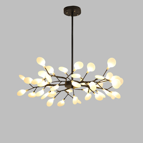 Door Vuurvliegjes Geïnspireerde LED Kroonluchter Hanglamp – Moderne Plafondlamp