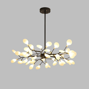 Door Vuurvliegjes Geïnspireerde LED Kroonluchter Hanglamp – Moderne Plafondlamp