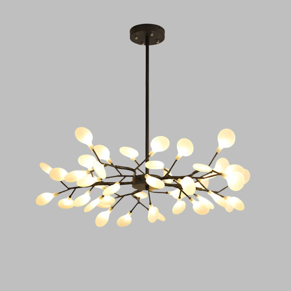 Door Vuurvliegjes Geïnspireerde LED Kroonluchter Hanglamp – Moderne Plafondlamp