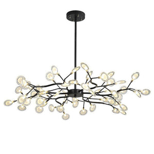Door Vuurvliegjes Geïnspireerde LED Kroonluchter Hanglamp – Moderne Plafondlamp