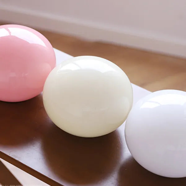 Elegante Glazen Tafellamp met Warm Licht – Modern Rond Design voor Woonkamer & Slaapkamer