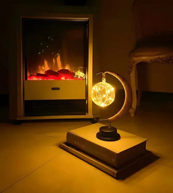 Maan Geïnspireerde LED Tafellamp met Touch – Sfeervolle Woondecoratie voor Slaapkamer & Woonkamer