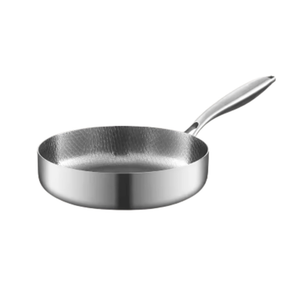 Titanium Pannenset 3-Laags – Inductie Geschikt & Natuurlijk Antiaanbak – 2 Pannen + Keukengerei