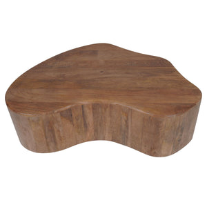 Salontafel Zina – Organisch Design van Massief Mangohout – 107 x 80 cm