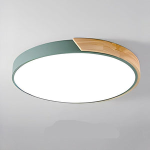 Minimalistische Ronde Plafondlamp – Scandinavische LED Lamp voor Moderne Interieurs