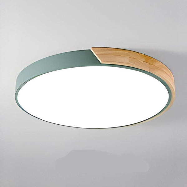 Minimalistische Ronde Plafondlamp – Scandinavische LED Lamp voor Moderne Interieurs