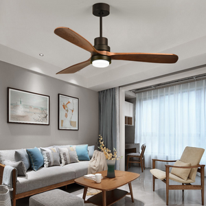 Moderne Plafondventilator met Afstandsbediening – Scandinavisch Design & LED Licht voor Woon- en Slaapkamer