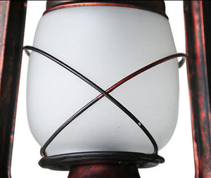 Eenflammige Lantaarn Wandlamp – Elegante Binnen- en Buitenverlichting voor Gezellige Ruimtes