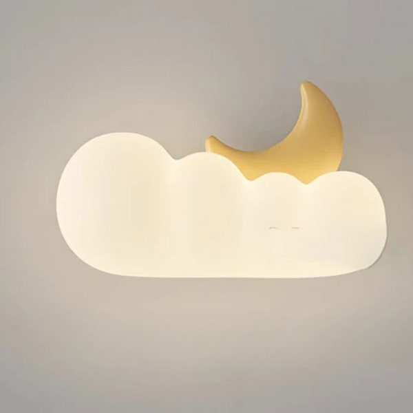 Zachte Wolk Wandlamp voor Kinderkamers  Gezellig LED Nachtlampje voor Slaapkamers
