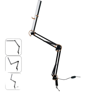 Opvouwbare LED-bureaulamp met verstelbare draaikop – Moderne werk- & studieverlichting