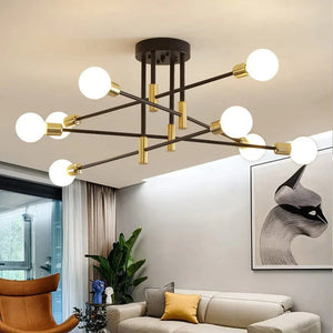 Moderne Globe Kroonluchter Hanglamp – Elegante Plafondlamp voor Woon- & Eetkamer