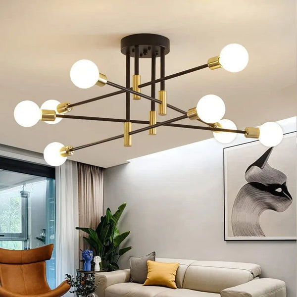 Moderne Globe Kroonluchter Hanglamp – Elegante Plafondlamp voor Woon- & Eetkamer