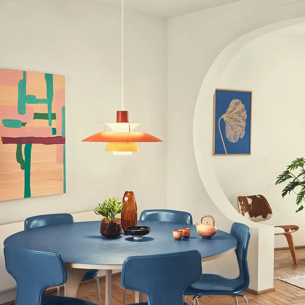 Luxe Plafondhanglamp – Moderne Scandinavische UFO-geïnspireerde Kroonluchter voor Woon- & Eetkamer