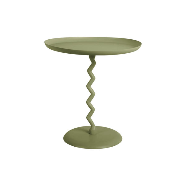 Moderne Bijzettafel Zig Zag Medium | Stijlvolle Decoratieve Accenttafel voor de Woonkamer