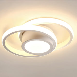 Moderne Kleurinstelbare Semi-Plafondlamp