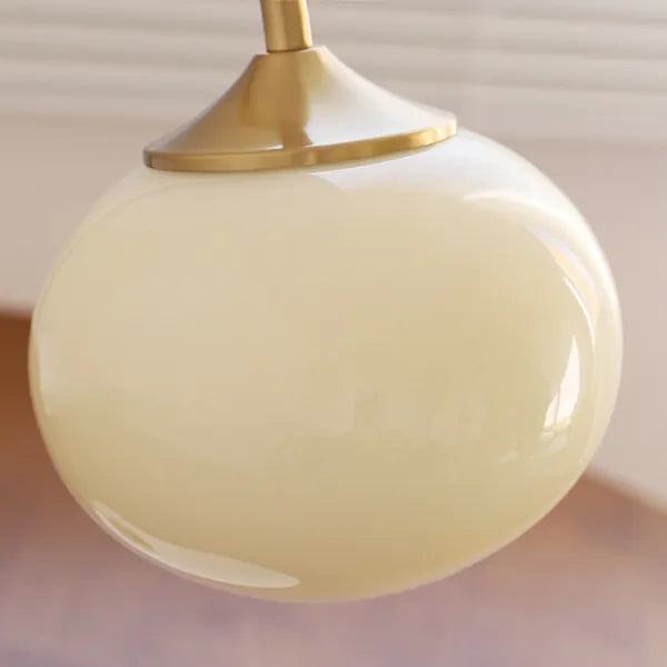 Elegante Glazen Tafellamp met Warm Licht – Modern Rond Design voor Woonkamer & Slaapkamer