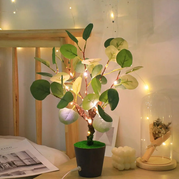LED Tak Nachtlamp – Decoratief Warm Wit Sfeerlampje voor Slaapkamer, Woonkamer & Bureau