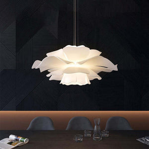 Moderne Hanglamp met Zachte Rondingen – Stijlvolle LED Pendellamp voor Woon- en Eetkamer
