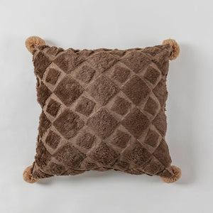 Geborduurde Kussenhoes met Patroon 45x45cm – Elegante Woondecoratie