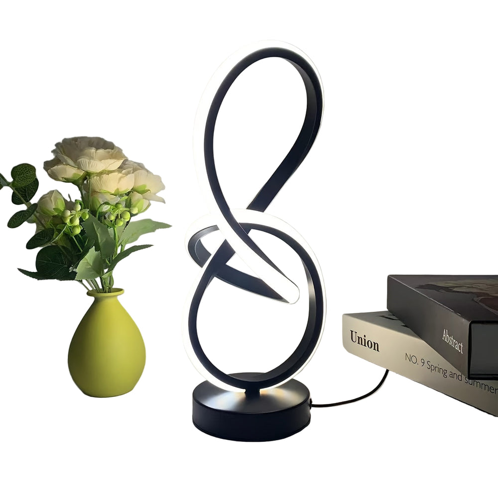 Moderne LED Bureau Lamp met Touch Control en USB – Verstelbare Helderheid & Minimalistisch Design