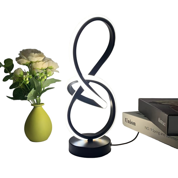 Moderne LED Bureau Lamp met Touch Control en USB – Verstelbare Helderheid & Minimalistisch Design