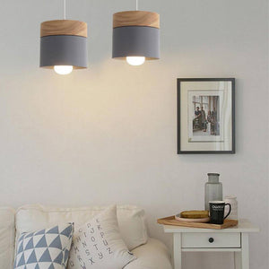 Elegante Houten Hanglamp – RobinGlühen voor Modern Interieur