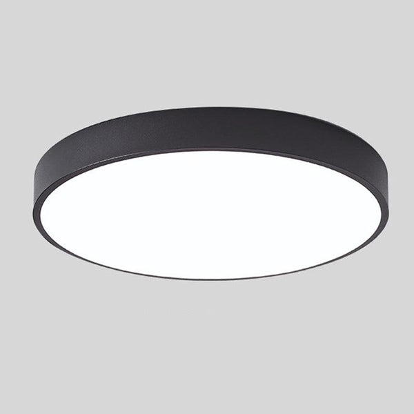Minimalistische Ronde Plafondlamp – Scandinavische LED Lamp voor Moderne Interieurs