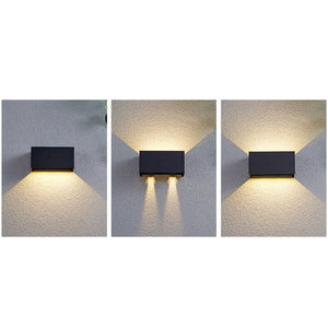 Moderne LED Op en Neer Buiten Wandlamp – Energiezuinige Waterdichte Verlichting