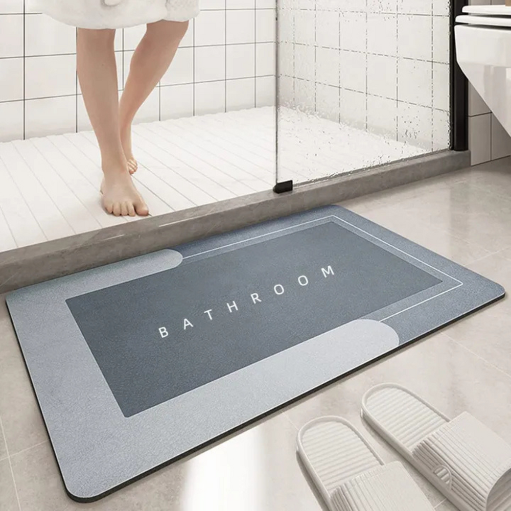 Anti-Slip Badmat  Absorberende & Snel Droogende Badrug