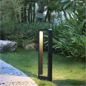 Moderne Zwarte Buiten LED Wandlamp – Weerbestendige Aluminium Lamp voor Tuin, Terras & Oprit