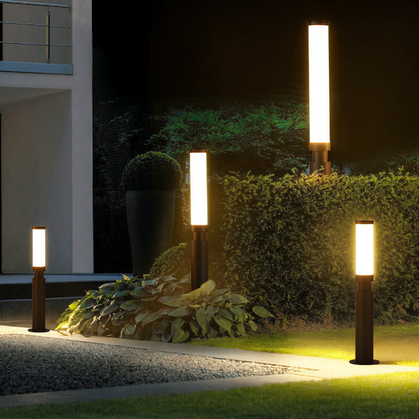 Moderne LED Tuinlamp in Lippenstift Stijl voor Buiten