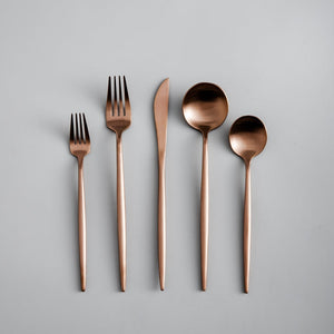 Luxe Roestvrijstalen Bestekset – Goudkleurig Design | 24-delig / 48-delig