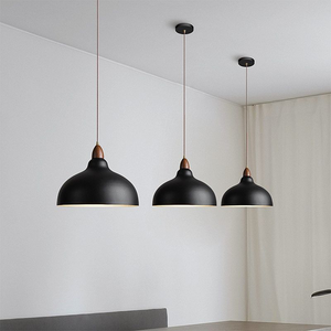 Minimalistische Noordse Hanglamp – Verstelbare Plafondlamp in Zwart of Wit