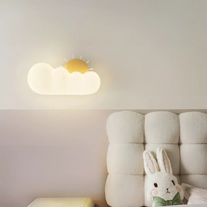 Zachte Wolk Wandlamp voor Kinderkamers  Gezellig LED Nachtlampje voor Slaapkamers