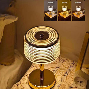 LumoBogen LED Tafellamp – Elegante Ronde Bureaulamp voor Modern Woondecor