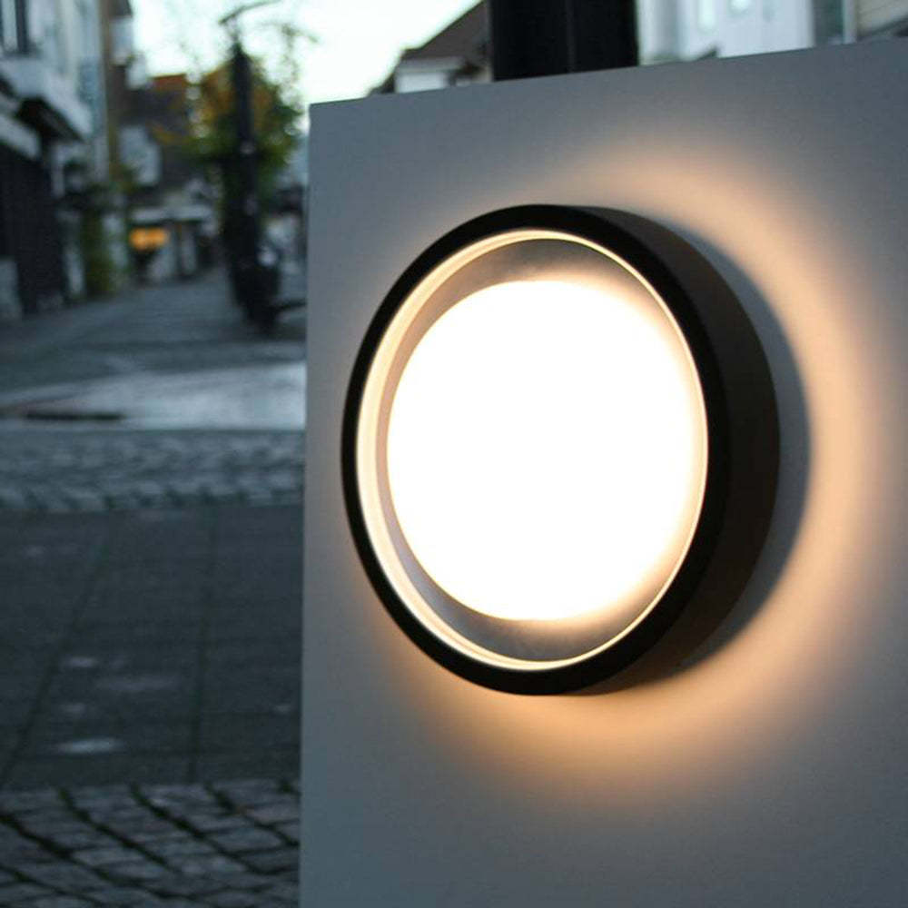 Elegante Zwarte Wand LED Lamp IP65 – Moderne Binnen- & Buitenverlichting