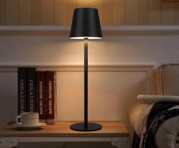 2-Delige Oplaadbare Draadloze LED Touch Tafellamp – Moderne Nachtkastlampen Set