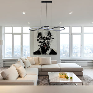 Moderne Minimalistische LED Hanglamp in Driekleur – Stijlvolle Plafondlamp