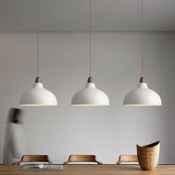Minimalistische Noordse Hanglamp – Verstelbare Plafondlamp in Zwart of Wit