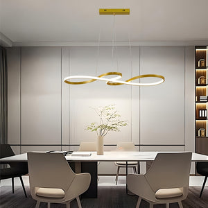 Moderne Minimalistische LED Hanglamp in Driekleur – Stijlvolle Plafondlamp