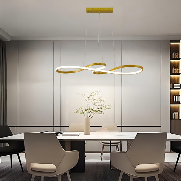 Moderne Minimalistische LED Hanglamp in Driekleur – Stijlvolle Plafondlamp