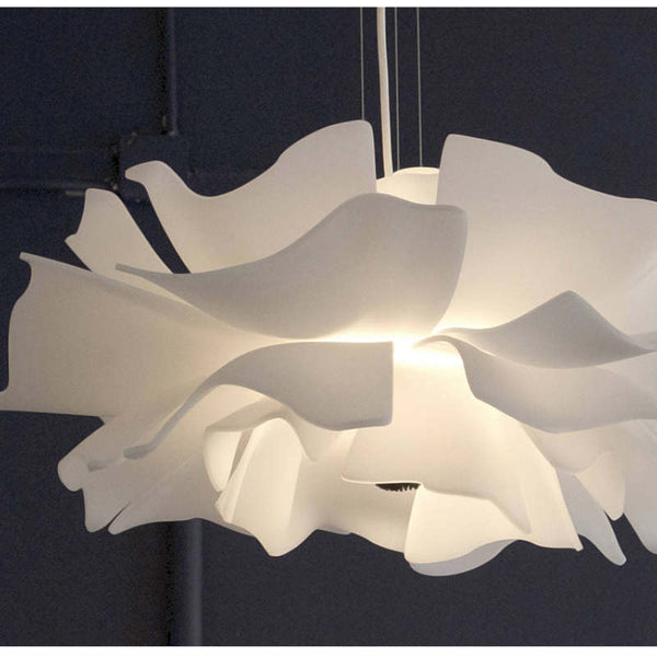 Moderne Hanglamp met Zachte Rondingen – Stijlvolle LED Pendellamp voor Woon- en Eetkamer