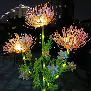 Magische Feeënbloesem LED Tuinlamp – Betoverende Zonne-energie Decoratie voor Buiten