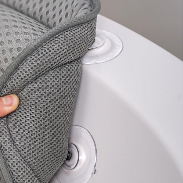 4D Luxe Badkussen met Ergonomische Nek  Rugsteun Spa Comfort Thuis
