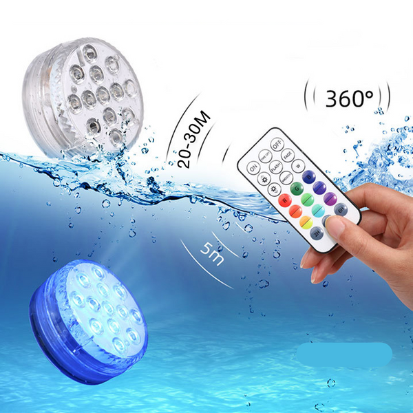 Waterdichte RGB LED-lampen – Kleurenveranderende Verlichting voor Pool & Tuin