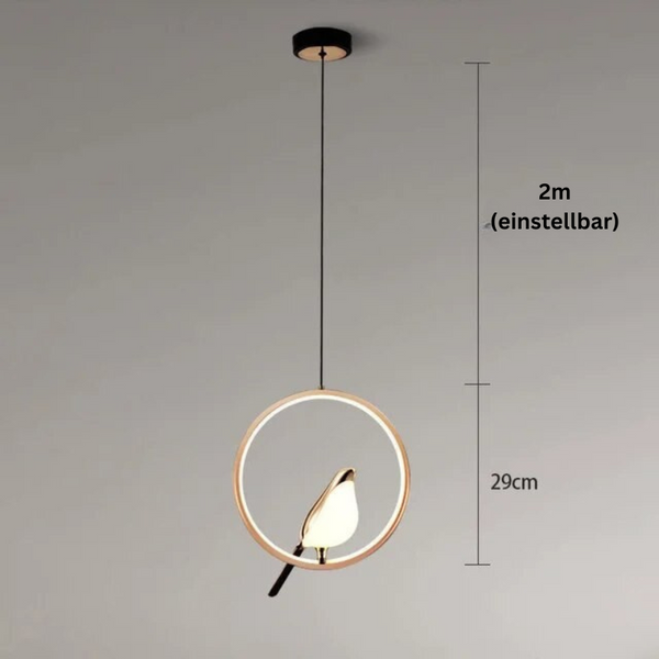 Kunstzinnige Vogel-Pendellamp – Moderne Decoratieve Hanglamp voor Woonkamer, Slaapkamer & Eetkamer