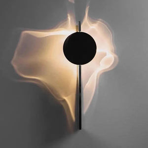 ChromeGlow | Moderne Ronde LED Wandlamp – Minimalistisch Design in Roestvrij Staal