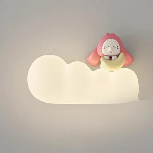 Zachte Wolk Wandlamp voor Kinderkamers  Gezellig LED Nachtlampje voor Slaapkamers
