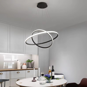 Moderne Geometrische LED Hanglamp – Infinity Lus Plafondlamp